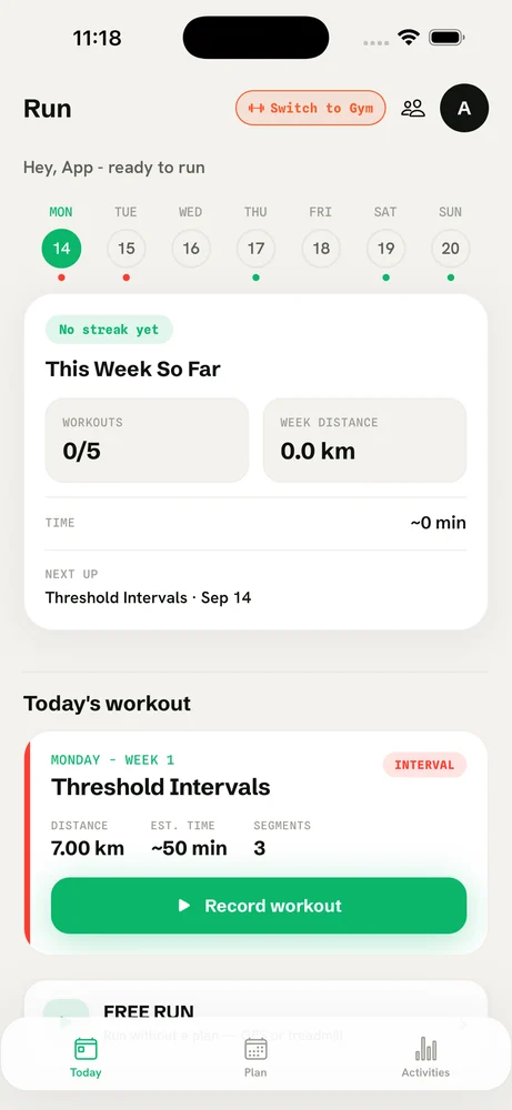 TrainPilot App Store screenshot 1